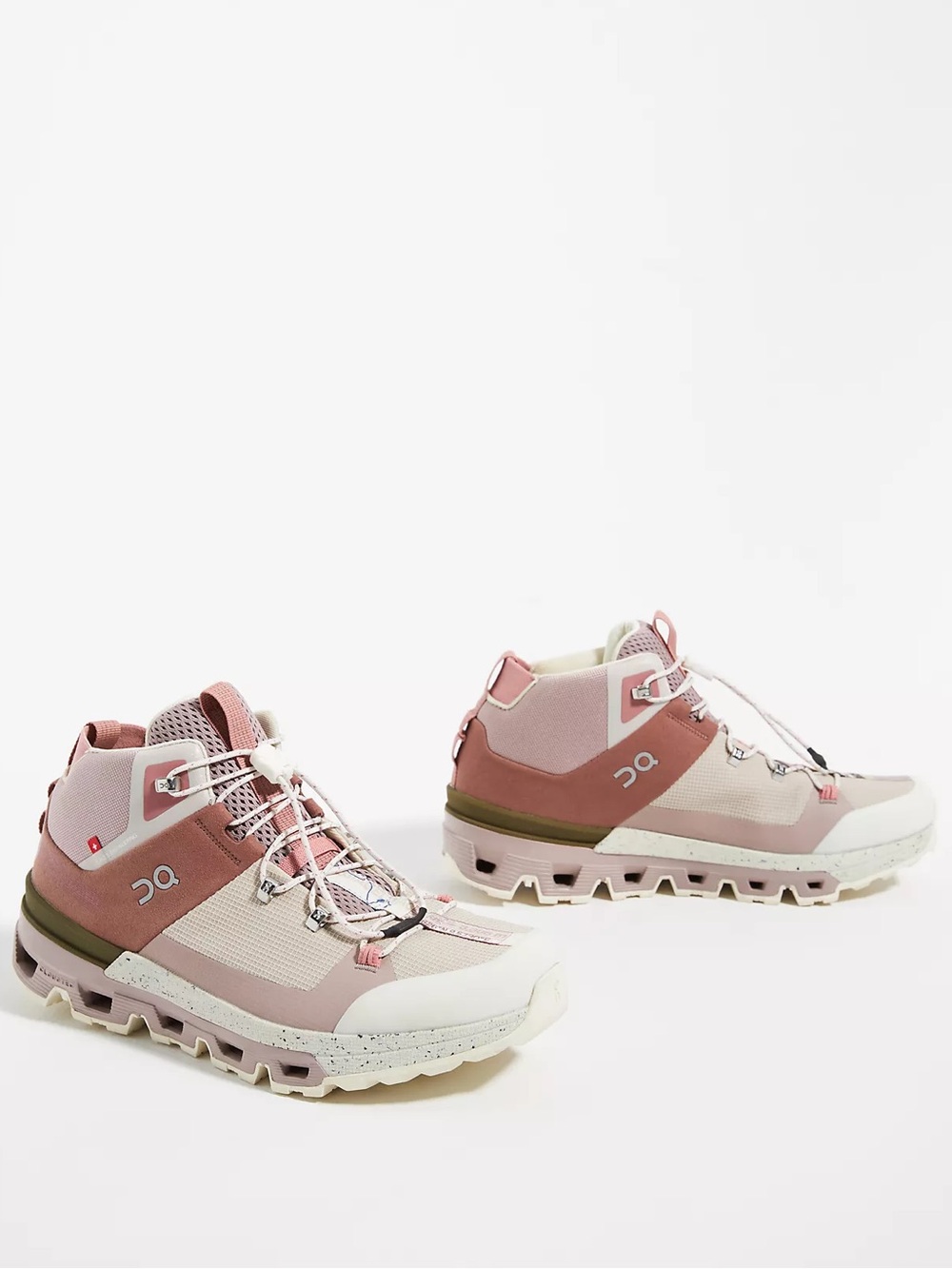 On | Cloudtrax Hiking Sneakers | Rose/Ivory